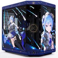 HYTE Y70 Suisei Edition PC Case, Mid Tower, E-ATX, Tempered Glass – Blue