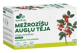 NATĒJA Erškėtuogių arbatos maišeliai, 24 vnt.