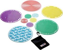 TICKIT SILISHAPES sensorinių apskritimų rinkinys, 10 vnt.