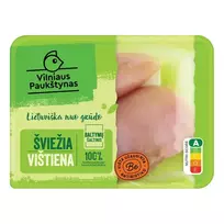 Šviežia viščiukų broilerių filė užauginta be antibiotikų, 500 g
