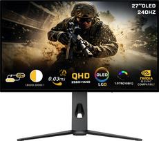 Twisted Minds - 27 Prestige X Series OLED QHD 240HZ, IPS, 0.3 MS, HDMI 2.1 Gaming Monitor - TM27OLD2K240
