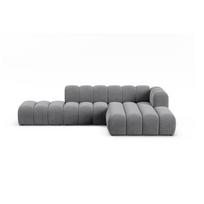 Kampinė sofa šviesiai pilkos spalvos (su dešiniuoju kampu) Lupine – Micadoni Home