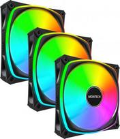 CASE FAN 120MM/RX120 PRO BLACK 3 IN 1 MONTECH RX120 PRO BLACK 3 IN | 4710562748536