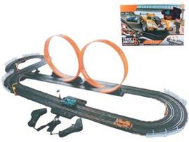 Racetrack with two loops