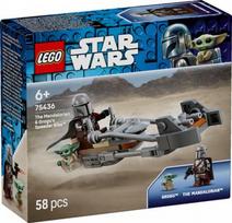 LEGO STAR WARS 75436 Mandalorietis ir Grogu greitaeigis motociklas