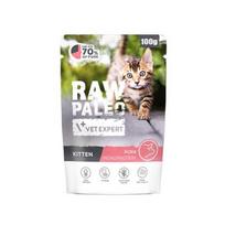 VETEXPERT Raw Paleo Kitten Pork - šlapias kačių maistas - 100g