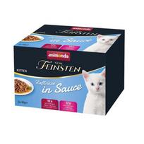 ANIMONDA Vom Feinsten Kitten Raffinesse in sauce - šlapias kačių maistas - 24x85g