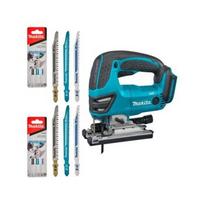 18 V elektrinis pjūklas be akumuliatoriaus + pjūklai DJV180ZX MAKITA