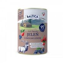 BALTICA Smaki regionów Deer with forest fruits - drėgnas ėdalas šunims - 400g