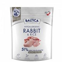 BALTICA Nutraceutic Hypoallergenic S Rabbit with rice - sausas maistas šunims - 1kg