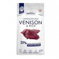 BALTICA Nutraceutic Hypoallergenic Medium breeds Venison with rice - sausas maistas šunims - 3kg