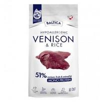 BALTICA Nutraceutic Hypoallergenic Small breeds Venison with rice - sausas maistas šunims - 3kg