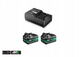 HIKOKI.AKUMULIATORIUS 36V 2,5Ah BSL36A18X 2 vnt. + ĮKROVIKLIS UC18YSL3 WHZ | UC18YSL3WHZ | 4966376413942
