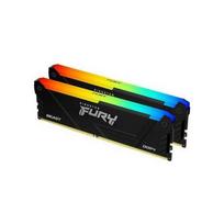 Kingston Fury Beast RGB 32GB [2x16GB 3200MHz DDR4 CL16 DIMM] | KF432C16BB2AK2/32 | 0740617337501