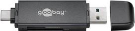 Goobay memory card reader 2in1 microSD/SD USB, CADGOB58261