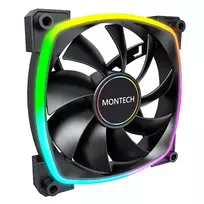 Montech AX140 PWM Kompiuterio korpusui Ventiliatorius 14 cm Juoda 1 vnt