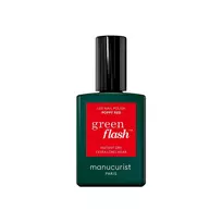 MANUCURIST_Green Flash Led Gel Nail Lacquer nagų lakas Poppy Red 15ml