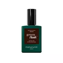 MANUCURIST_Green Flash Led Gel Nail Lacquer Mocha nagų lakas 15 ml