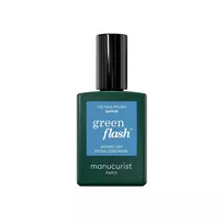 MANUCURIST_Green Flash Led Gel Nail Lacquer Saphir nagų lakas 15 ml