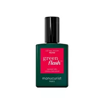 MANUCURIST_Green Flash Led Gel Nail Lacquer nagų lakas Peonies 15ml