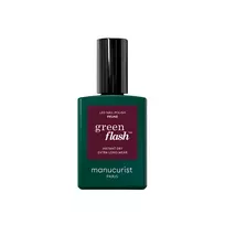 MANUCURIST_Green Flash Led Gel Nail Lacquer nagų lakas Prune 15ml