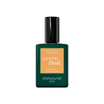 MANUCURIST_Green Flash Led Gel Nail Lacquer Gold Sand nagų lakas 15 ml