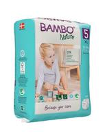 Bambo nature sauskelnės, 5 dydis/XL, 12-18kg, 22 vnt.