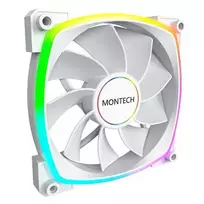 Montech RX140 PWM Kompiuterio korpusui Ventiliatorius 14 cm Balta 1 vnt