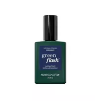 MANUCURIST_Green Flash Led Gel Nail Lacquer Midnight nagų lakas 15 ml