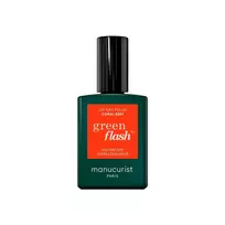 MANUCURIST_Green Flash Led Gel Nail Lacquer Coral Reef nagų lakas 15 ml
