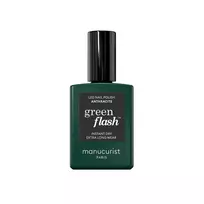 MANUCURIST_Green Flash LED gelinis nagų lakas Antracito spalvos nagų lakas 15 ml