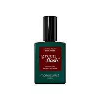 MANUCURIST_Green Flash LED gelinis nagų lakas Dark Pansy Nagų lakas 15 ml