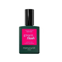 MANUCURIST_Green Flash LED gelinis nagų lakas Neon Pink Nagų lakas 15 ml