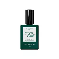 MANUCURIST_Green Flash Led Gel Nail Lacquer Snow nagų lakas 15 ml