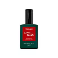 MANUCURIST_Green Flash LED gelinis nagų lakas Granatų nagų lakas 15 ml