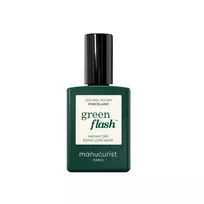 MANUCURIST_Green Flash Led Gel Nail Lacquer nagų lakas Porcelaine 15 ml
