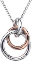 Sidabrinis kaklo papuošalas moterims Hot Diamonds Interlocking DP373