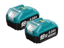Akumuliatorius Makita įrankiams Li-Ion 18V 6Ah PWB USBC/A 2 vnt.