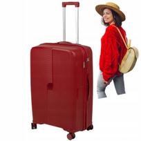 Didelis kelioninis lagaminas Wowbag 7918 L 116L raudonas