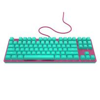 Nubi NK87 Ice - Žaidimų Klaviatūra Mechaninė [ANSI US]