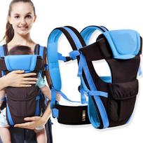 Transformuojamas ergonomiškas kūdikio nešiojimo krepšys LIVMAN Q835 su 4 nešiojimo variantais, skirtas įvairaus amžiaus vaikams: nuo 3,5 iki 15kg, nuo 4 iki 18 mėnesių
