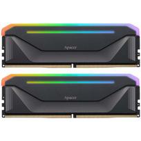 DDR5 atmintis Apacer NOX RGB 32GB (2x16GB) 6000MHz CL38 1,35V Black HS | AH5U32G60C622NBAA-2 | 4712389932273