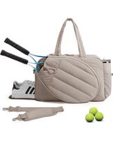 Portable Waterproof Racket Bag: Tennis, Pickleball, Badminton Crossbody & Handheld Tote 48x19x31 CM juoda