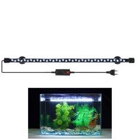 Apšvietimas Pasodintas vandens augalas Akvariumas LED šviesa Žuvų rezervuaro šviesa Akvariumo lempos Augalų auginimo šviesos 18CM-White Light EU Plug