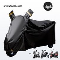 Electric Tricycle Rainproof, Dustproof, Hailproof, and Waterproof Sunscreen Cover S (1.5m, ≤0.8m width)