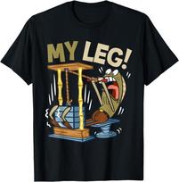 My Leg Legs Day Weight Lifting Bodybuilding SpongeBob Gym T-Shirt S