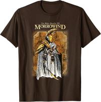 Morrowind Koncepcinė Iliustracija Vaizdo Žaidimo Marškinėliai 3XL