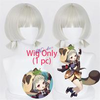 Genshin Impact Sayu Cosplay kostiumas Tail Batai Perukas Cosplay Anime žaidimas Moterų kimono su gobtuvu Lolitos suknelės vakarėlis Helovino kostiumas SayuWig-One Size&Genshin Impact