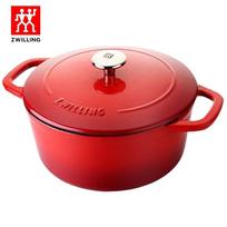 Zwilling Round Cast Iron Enamel Dutch Oven