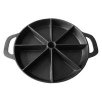 ZISIZ 21CM Cast Iron 8-Grid Bread Baking Pan